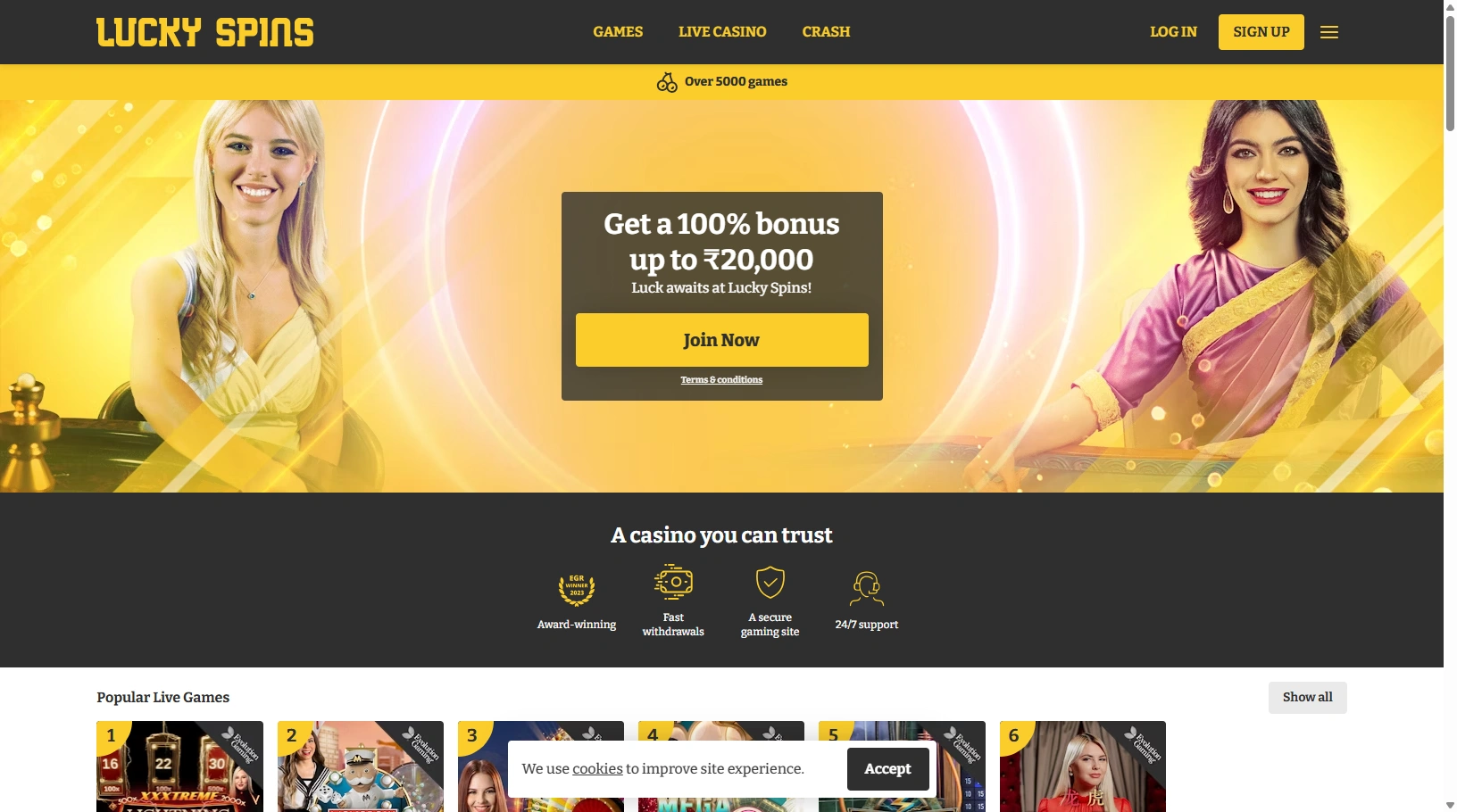 Indian Casinos 19 Best live dealer casino in India – Lucky Spin casino